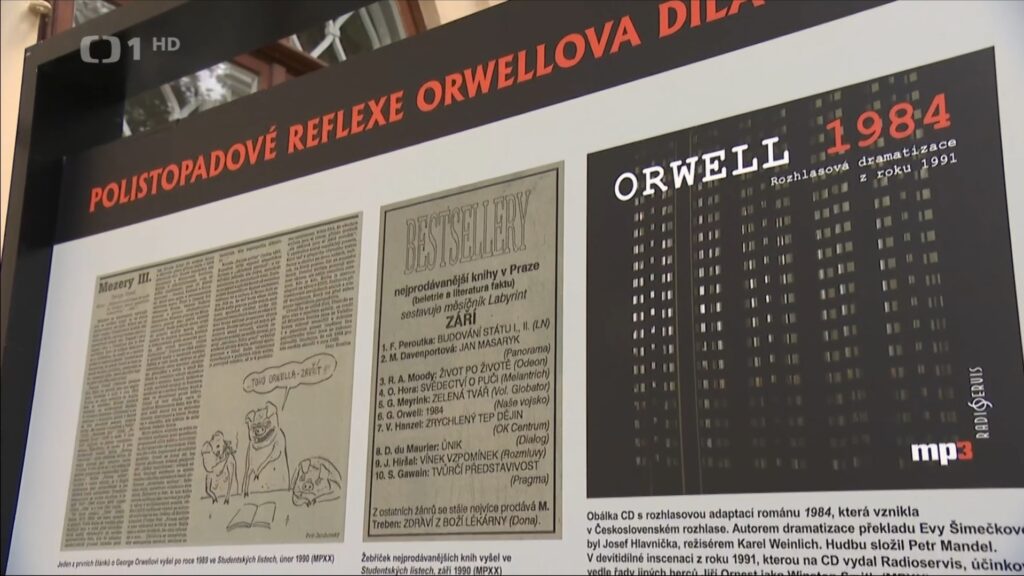 George Orwell - výstava Muzeum XXI. století