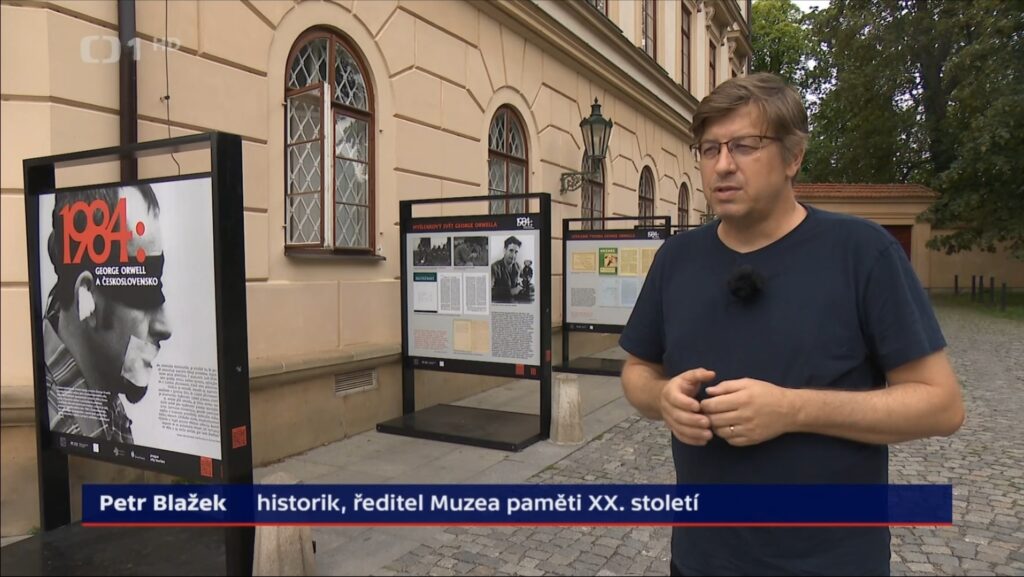 George Orwell - výstava Muzeum XXI. století